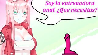 Beautiful JOI Anal - La entrenadora de culos.