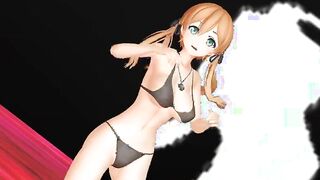 【MMD】Ship daughters strip theater ♡【R-18】