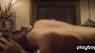 Slender long boobed dark hair hooker Alison Miller consoling her said