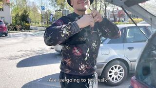 Chihuahua VLOG A walk around Gdynia Orłowo. Abandoned buildings and