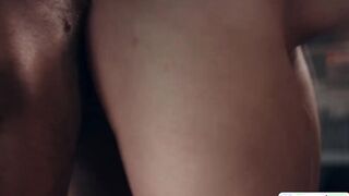 TS Tipsy let stepbro bareback her ass