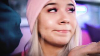 Colombian blonde loves sucking off her stepbrother's penis live