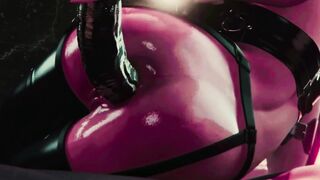 Lara lustful long cock ebony anal