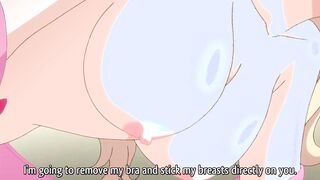 two Girls fighting for a cock end up inside 3 Way - Eroge! H mo Game mo Kaihatsu