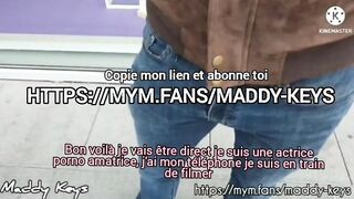 Et toi aurais-tu accepté le defi de cette francaise ? La baiser dans le parking du centre commercial