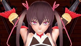 【SEX-MMD】Taimanin Asagi - Sex with a monster【R-18】