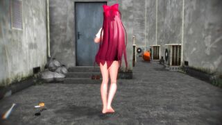 【MMD】(BONDAGE) Ichika-chans Halloween is a luck【R-18】