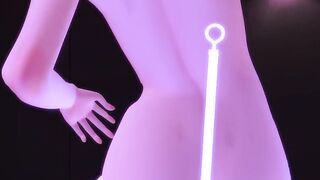 【MMD】(Gag into mouth) Body to Body - Elsa【R-18】