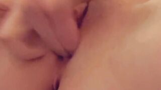 GIVING MY CUNT ATTENTION UNTIL SHE’S LEAKING WITH CUM
