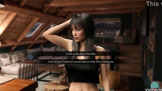 COLLEGE TIED: ARCTIC ADVENTURE #21 • She presents her breasts