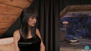 COLLEGE TIED: ARCTIC ADVENTURE #21 • She presents her breasts