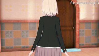 FUCKING OLIVIA FROM THE WORLD OF OTOME GAME IS THOUGH FOR MOBS - Hentai Anime