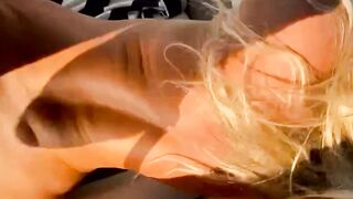 She prefers love on the sea ! Banged on boat at sunset