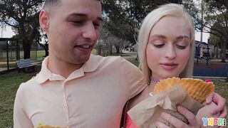 YNGR - Blonde 18 Starlette Storm Takes On A Long