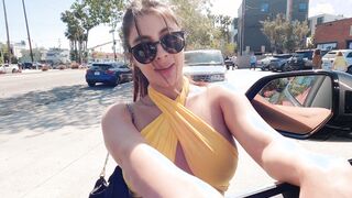 Good Hispanic Tru Kait Seduced by Dude into Lambo
