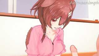 VTUBER KORONE INUGAMI CARTOON