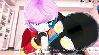 Dyke and 3Some with Courtney and Shelly Pokemon [Hentai 3D]