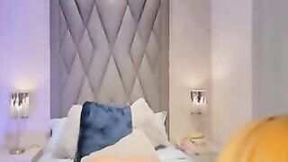 Cute Blonde Babe Riding Dildo