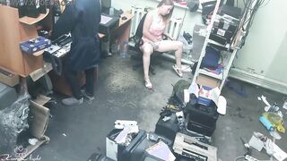 Slutty Blonde Outside Masturbates Next to Stranger
