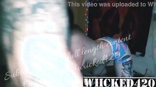 Throat fucking amazingly hot sexy on all fours