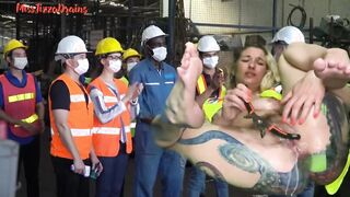 4K Cuckolding my Construction Crew Tools Probs ALL Holes Part two of two