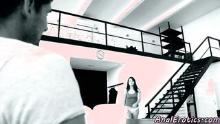 Smalltits Beauty anally banged! on desk