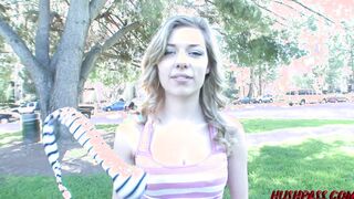 Whitezilla Stretches the Hole of Ball Kinky Nichole