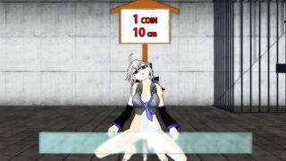 【SEX-SEX TOY-MMD】Haku-san & Frosted Glass-Pretty Victory v2【R-18】