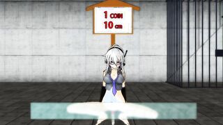 【SEX-SEX TOY-MMD】Haku-san & Frosted Glass-Pretty Victory v2【R-18】