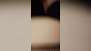 Baby begs daddy to make her cum