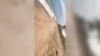 SUNSET STREAM! Pee Into the OCEAN into front of PEOPLE!!!