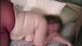 Young curvy BBW ex-wife taking it doggy style into red