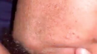 SQUIRTING ALL INSIDE HIS GRILL