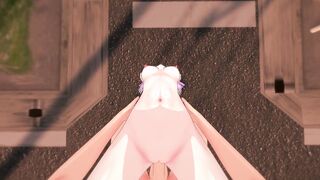 (point of view) DOING IT HARD WITH MICCHON SHIKIMORI ANIMATED SHIKIMORI IS NOT A JUST GODDESS