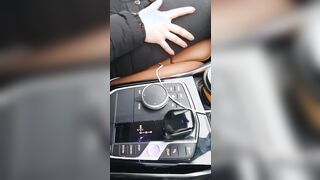 Having sex with Step Milf on the Uber before going home