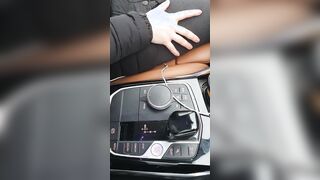 Having sex with Step Milf on the Uber before going home
