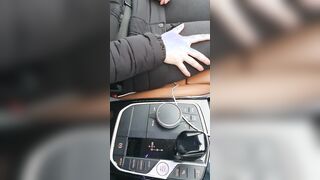 Having sex with Step Milf on the Uber before going home