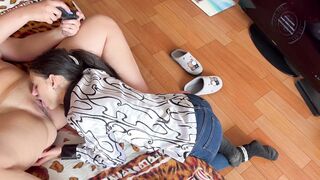 I tongue nailed her while she fucks injustice players - Lesbian_illusion