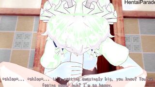 Sakuya Izayoi taking care of you Touhou Project [Hentai 3D]