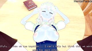 Sakuya Izayoi taking care of you Touhou Project [Hentai 3D]