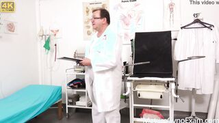 Hot grandmother Lola Wild examined by crazy doctor Tim Wetman