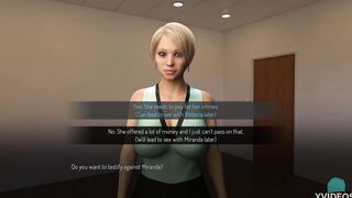 COLLEGE TIED #137 • She bounces up and down on