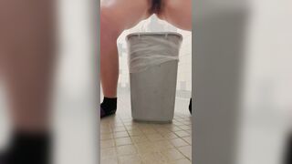 I wanted to use something different to pissing inside