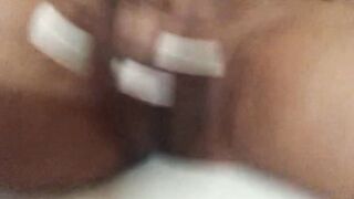 Rubbing my small clitoris