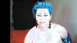 Old Hot Russian bitch AimeeParadise: magical vagina breathing...