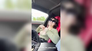 GREAT SLOPPY ROAD BLOWJOB