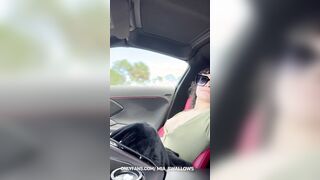 GREAT SLOPPY ROAD BLOWJOB