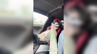 GREAT SLOPPY ROAD BLOWJOB