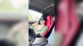 GREAT SLOPPY ROAD BLOWJOB