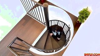 1mylf.com - Nina Dolci's leaking snatch fuck by Sergeant Miles